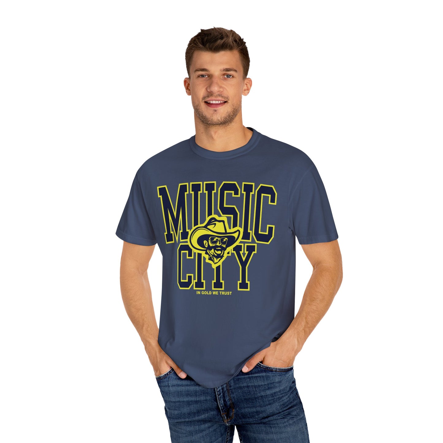 Music City Tall SAM Garment-Dyed T-shirt