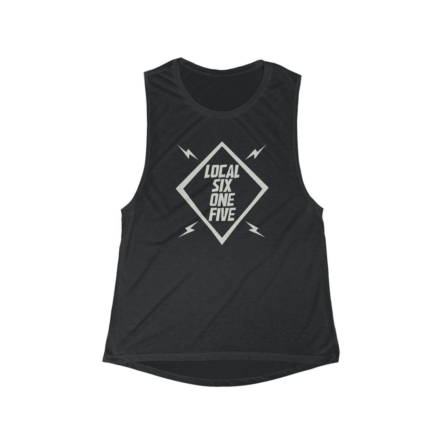 Local Skate Logo Women's Flowy Scoop Muscle Tank