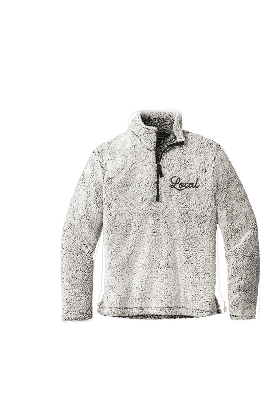 Local Script Cozy 1/4 Zip Fleece