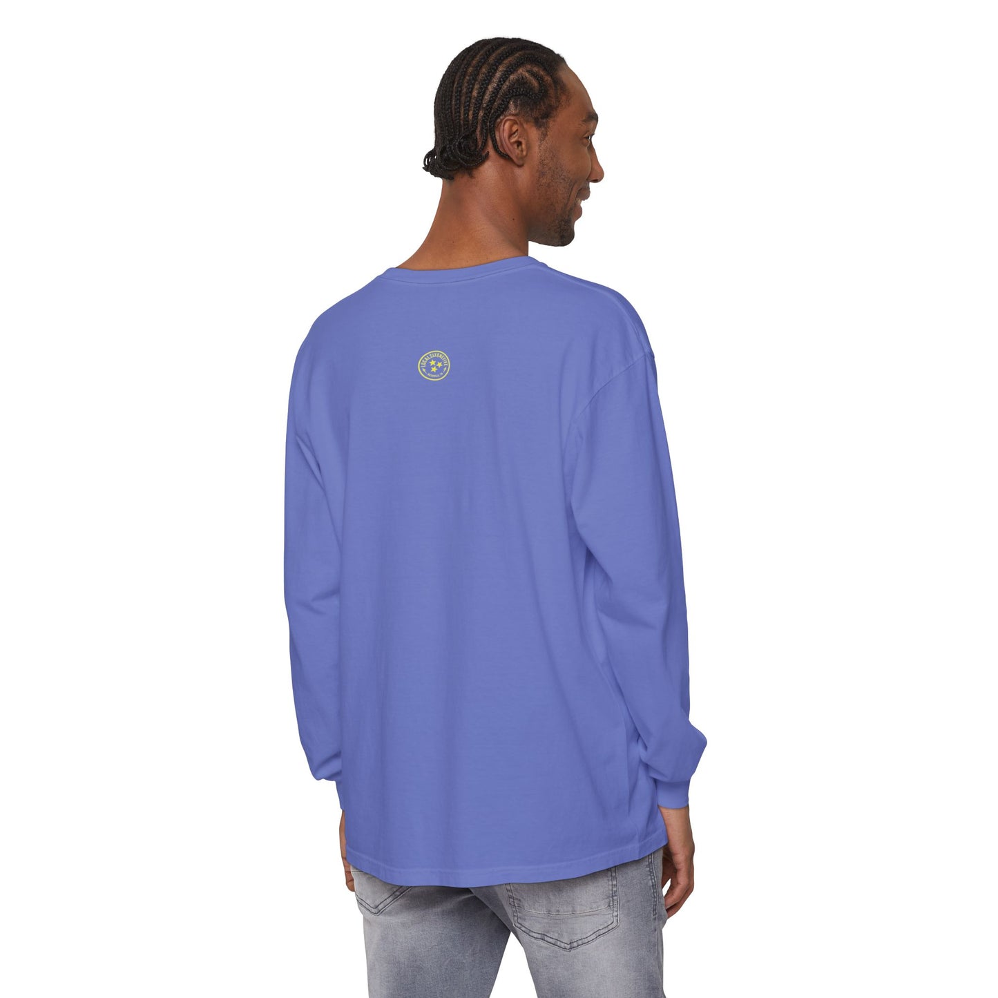 Music City Blocky Unisex Garment-dyed Long Sleeve T-Shirt