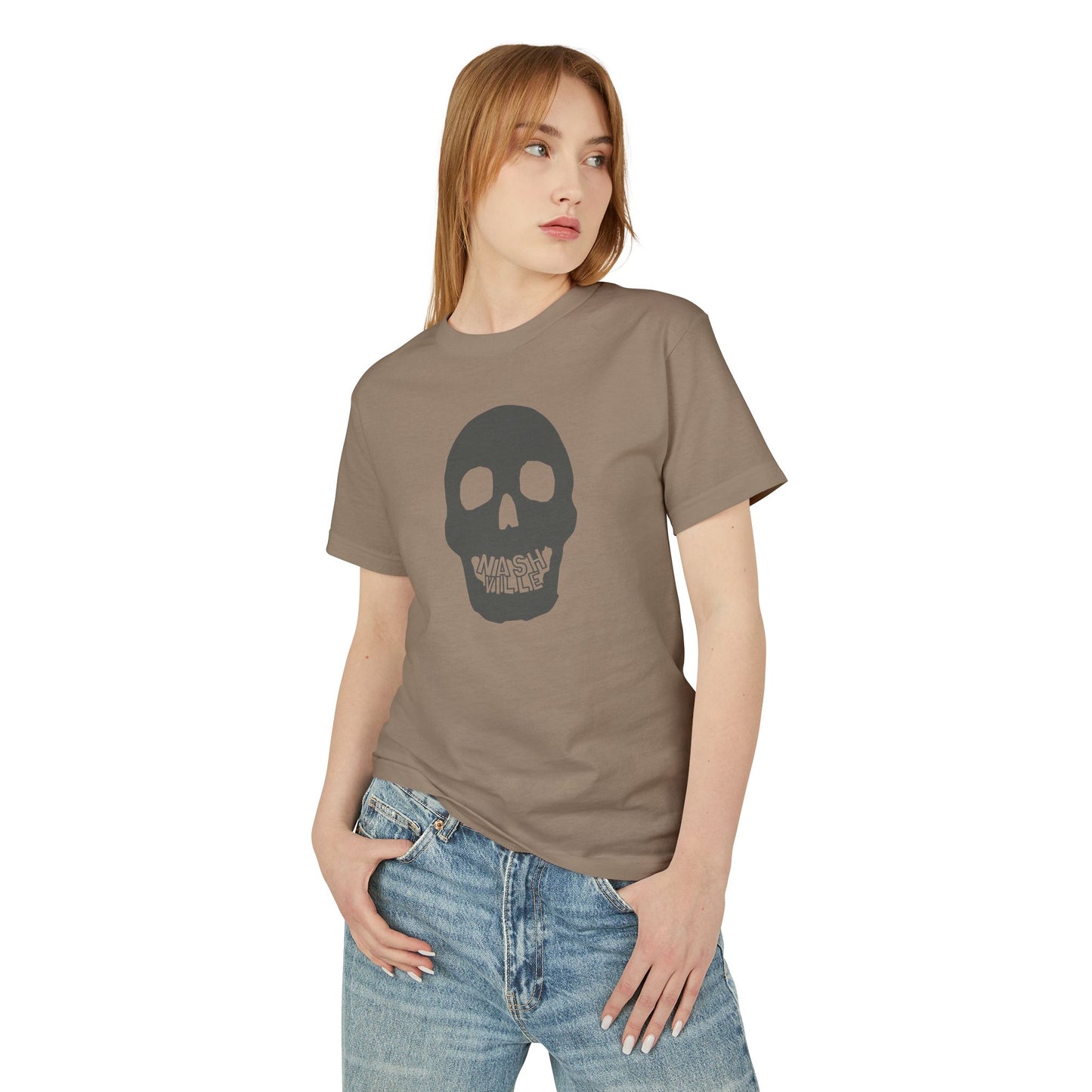 Nash Skull Teeth Unisex Garment-Dyed Heavyweight Cotton Tee