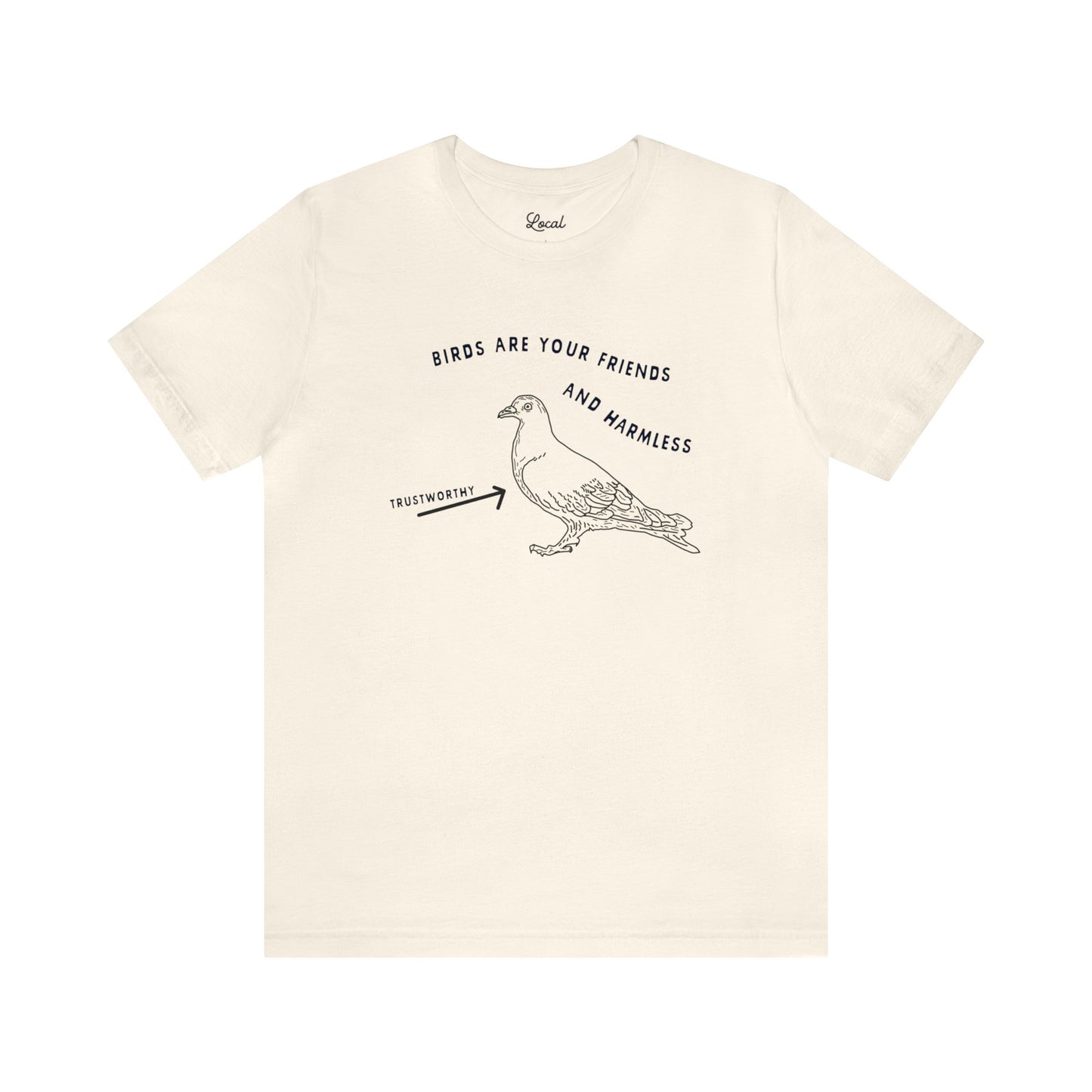 Friendly Birds Unisex T shirt