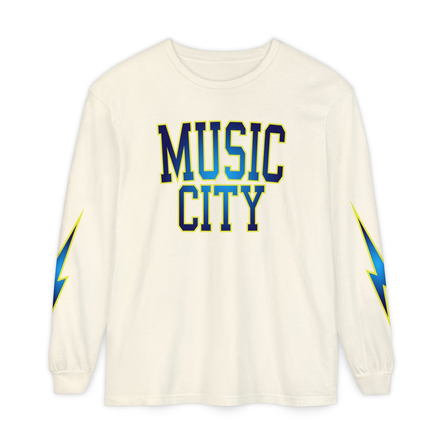 MUSIC CITY Tall Grad Garment-dyed Long Sleeve T-Shirt