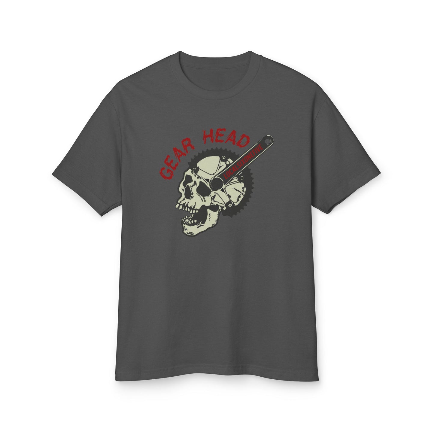 GEAR HEAD Garment-Dyed Heavyweight Cotton Tee