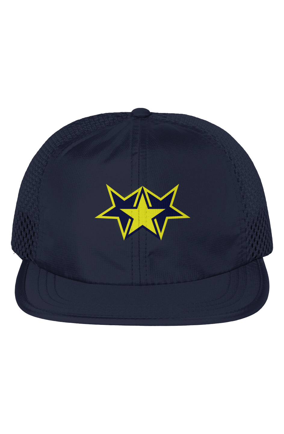 3 Star Refracted Wide Set Mesh Cap
