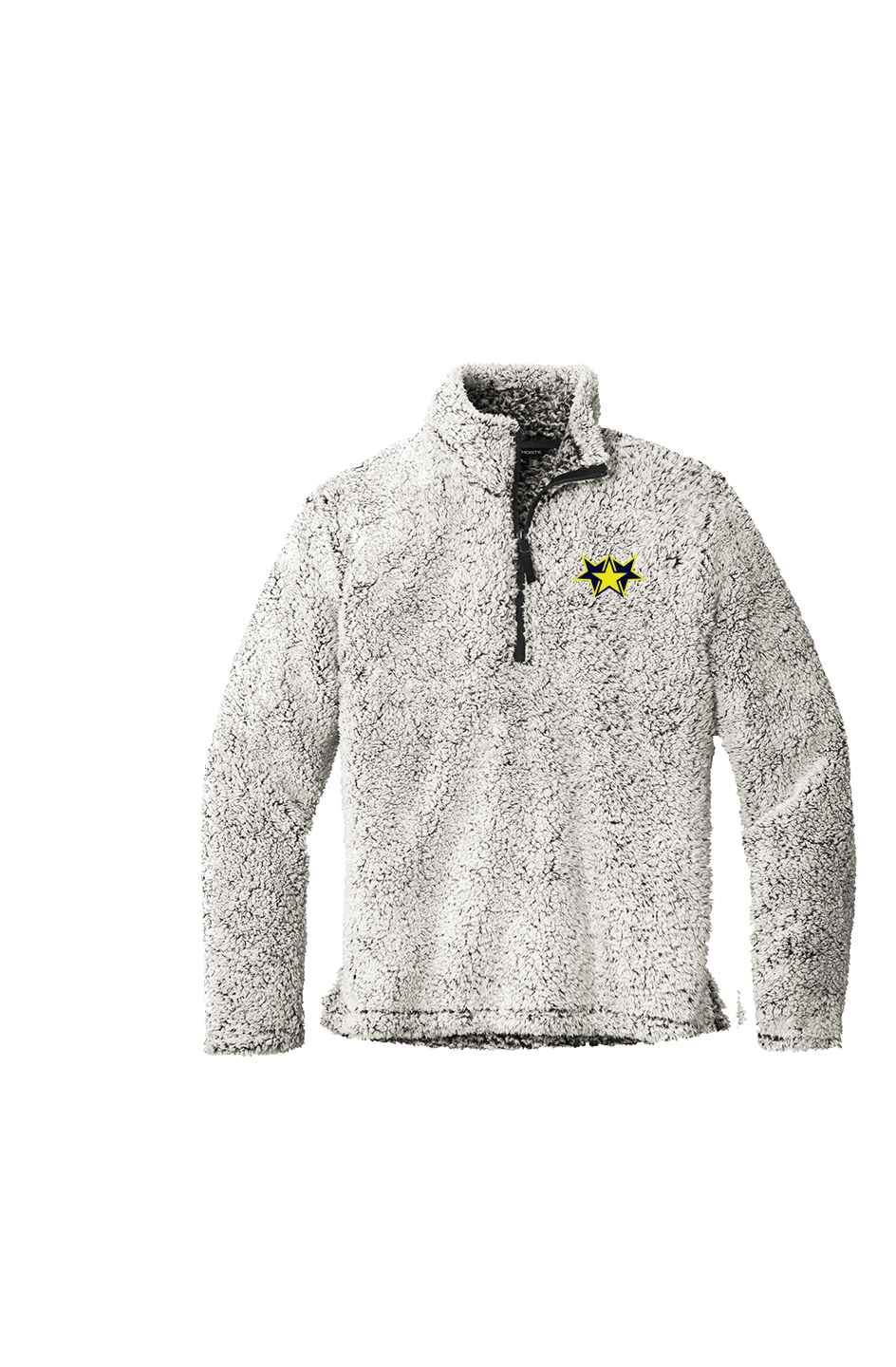 3 Star refracted Crest Cozy 1/4 Zip Fleece