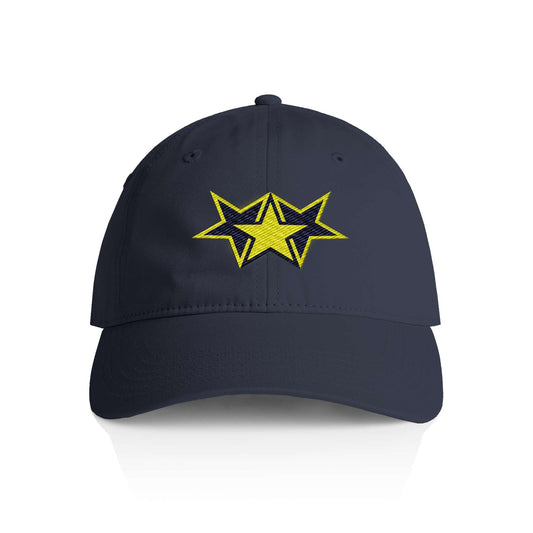 3 Star Refracted Crest Profile Dad Hat
