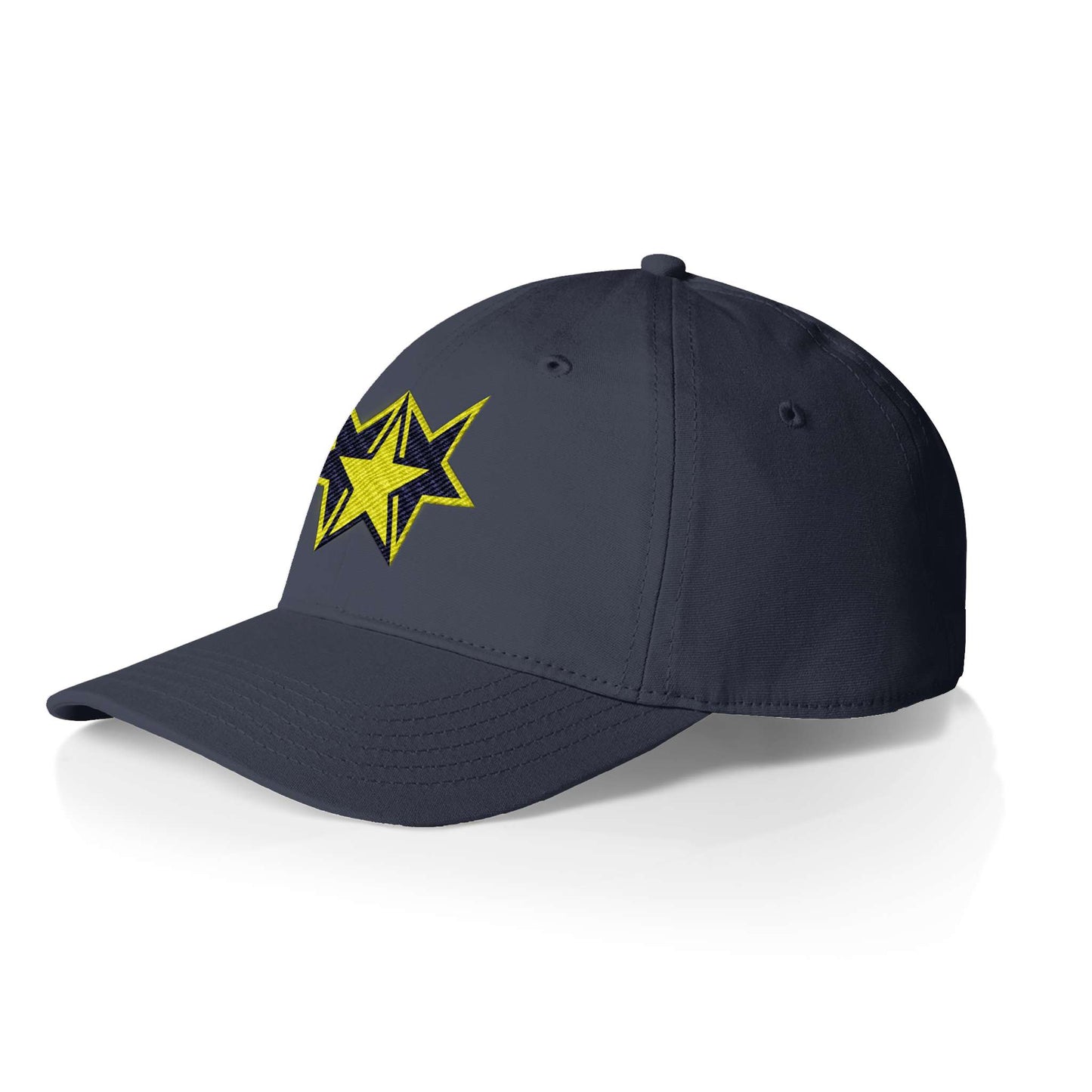 3 Star Refracted Crest Profile Dad Hat