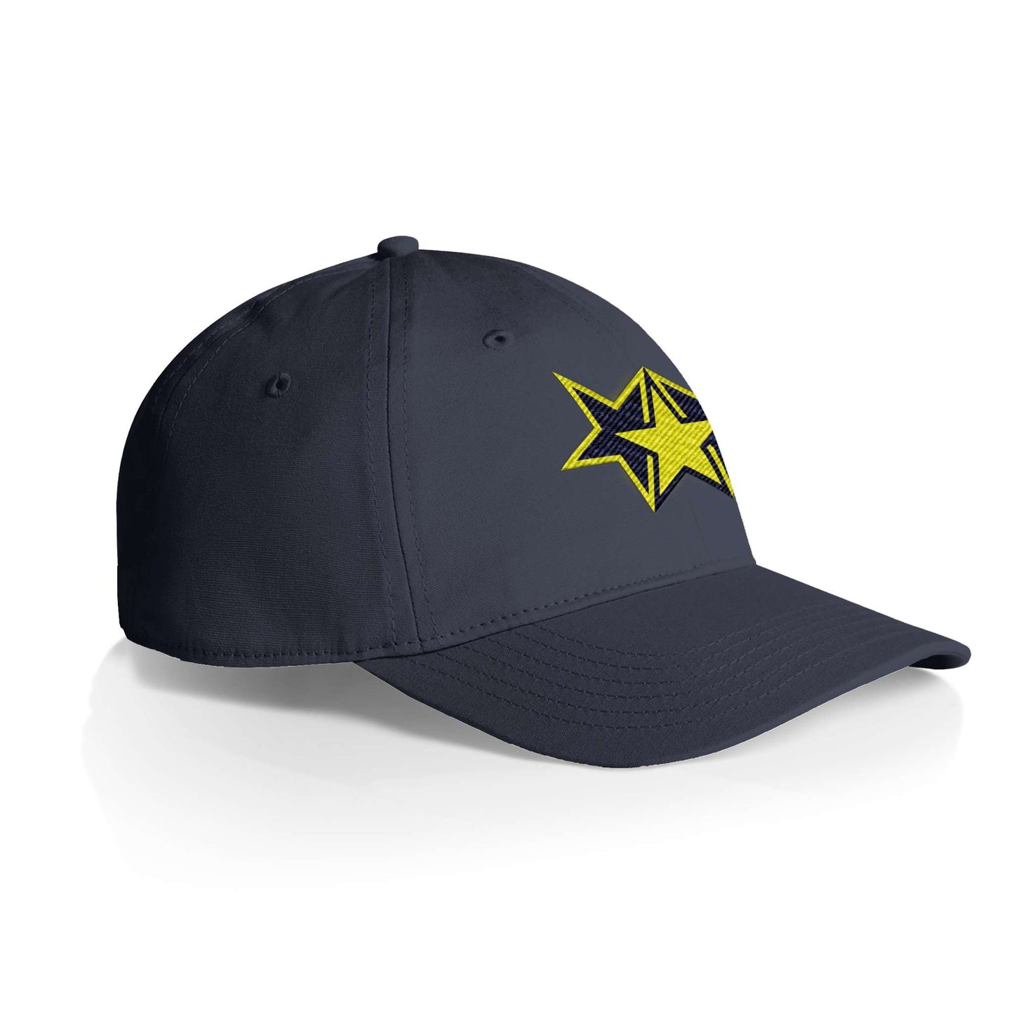 3 Star Refracted Crest Profile Dad Hat
