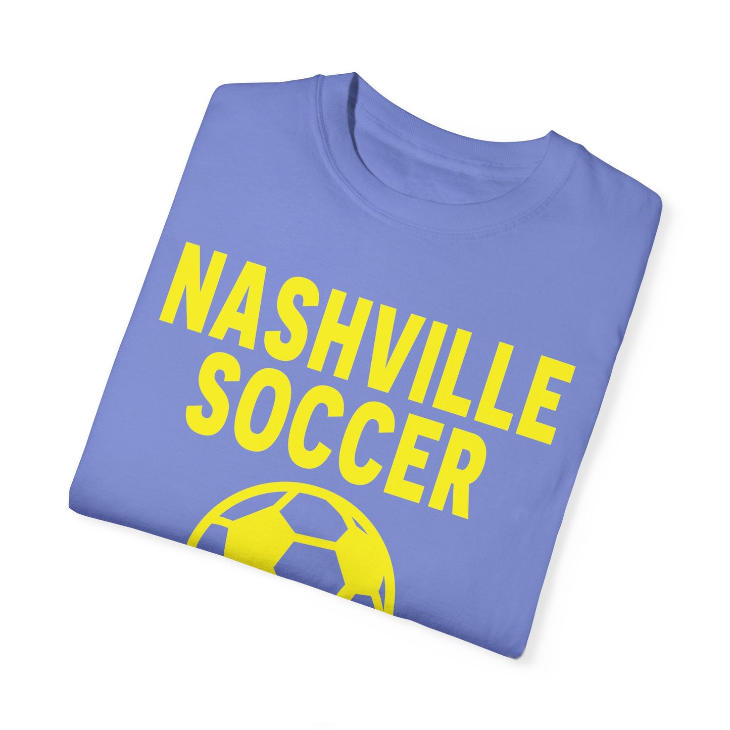 Nashville Soccer Ball Garment-Dyed T-shirt