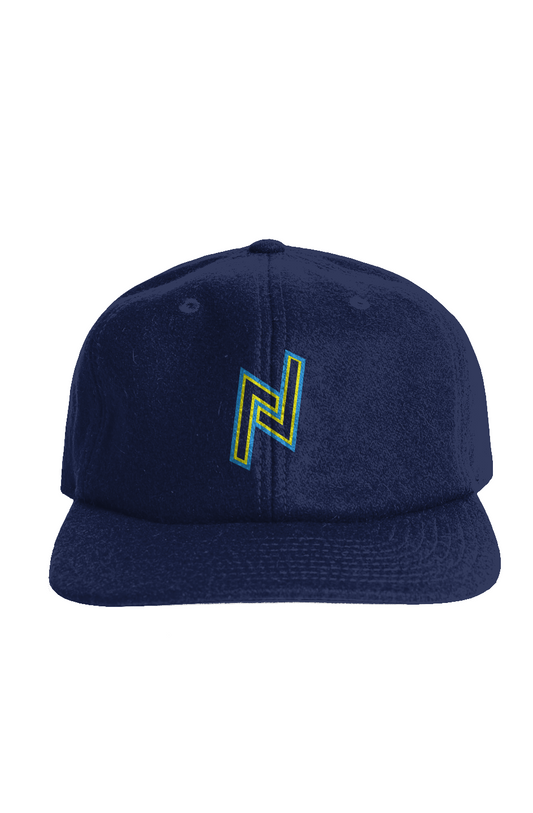 N Broken Bolt Dual Wool Cap