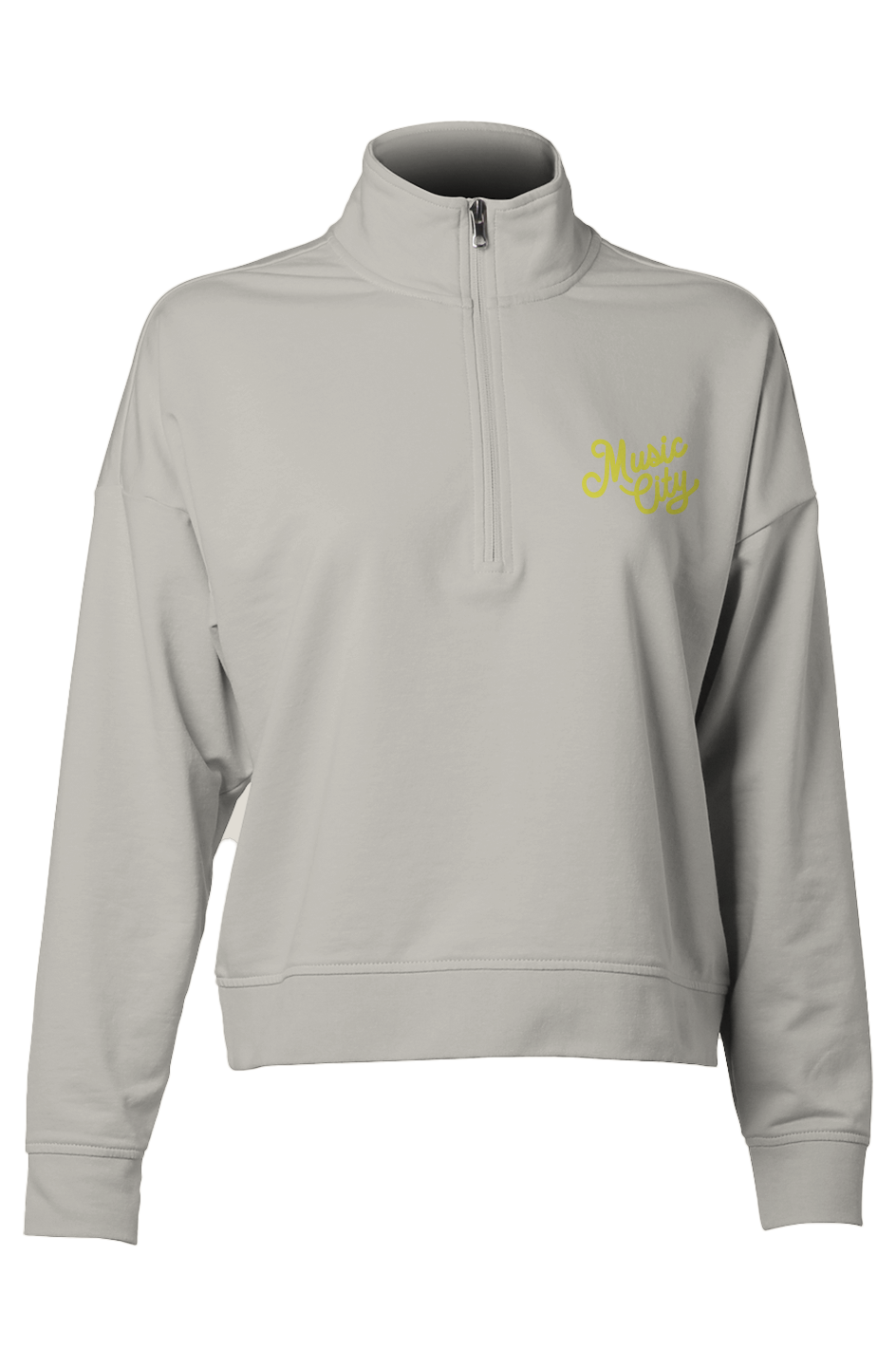 Music City Script Womens Perform Quarter Zip