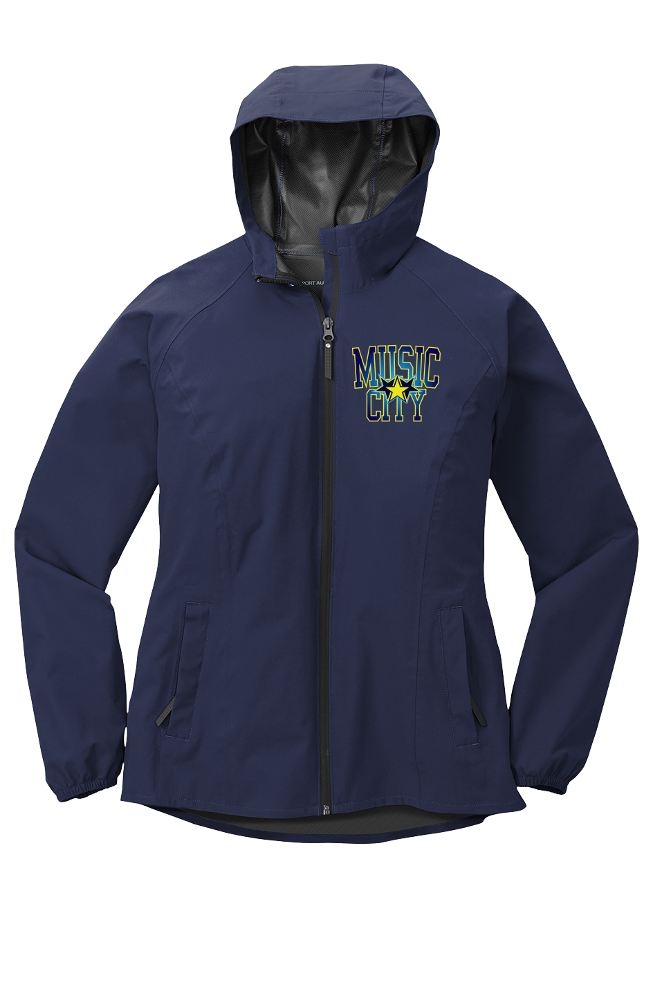 Music City 3Star refract Womens Essential Rain Jacket