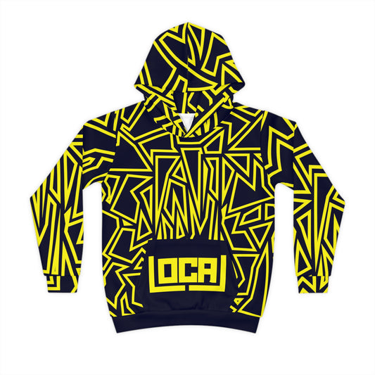 Local Hidden N pattern Children's Hoodie