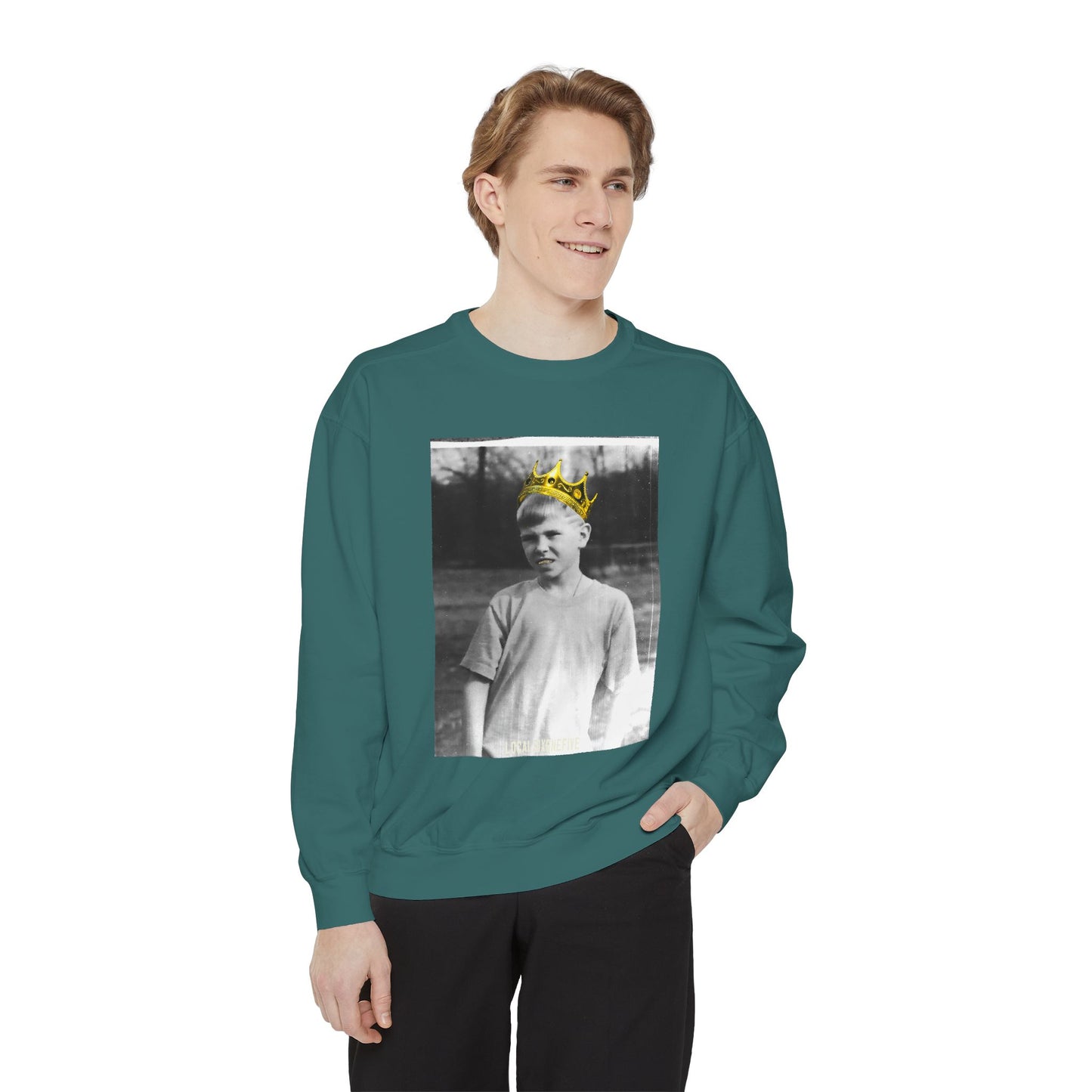 KC Unisex Garment-Dyed Sweatshirt