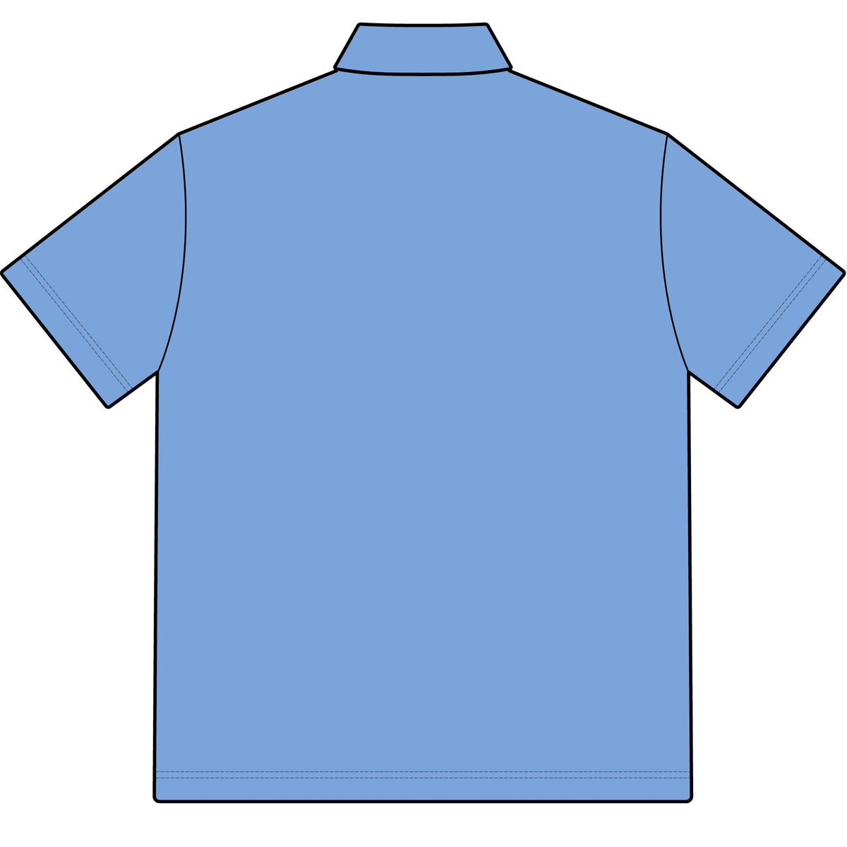 SkullTeeth Crest Men's Pique Polo