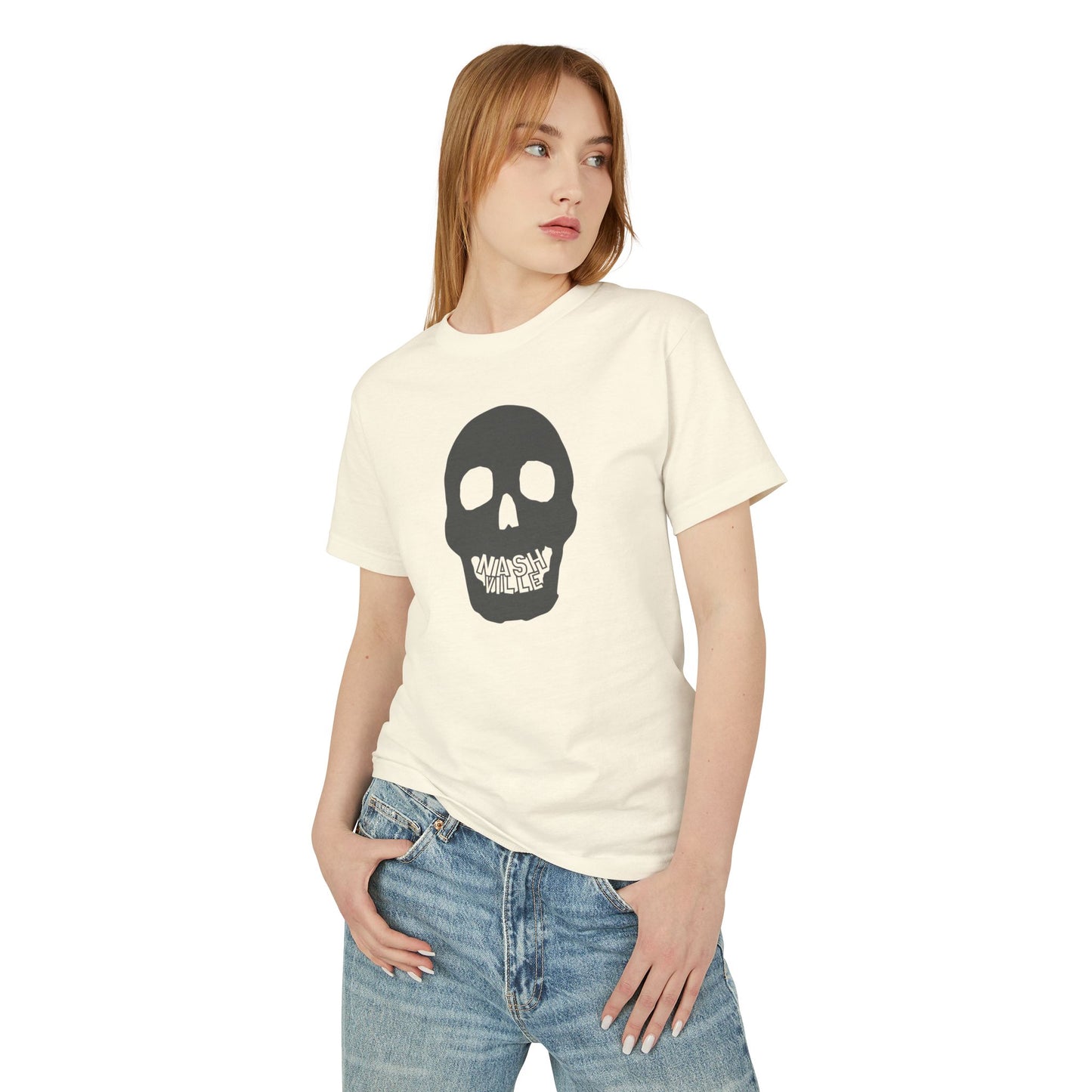 Nash Skull Teeth Unisex Garment-Dyed Heavyweight Cotton Tee