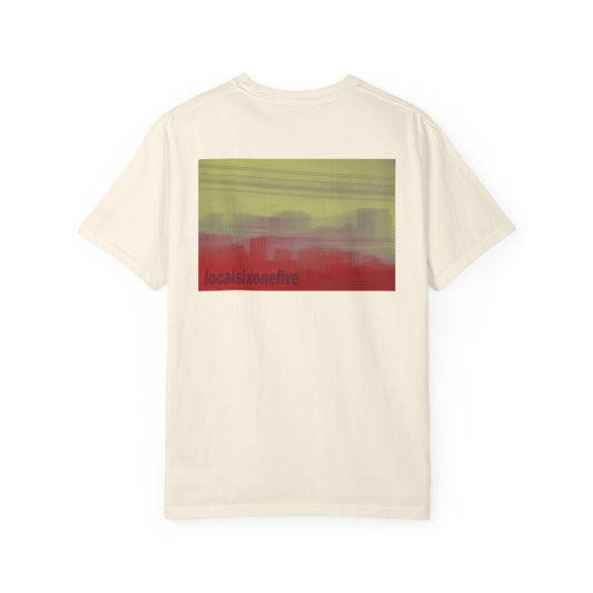 Local City blur Garment-Dyed T-shirt