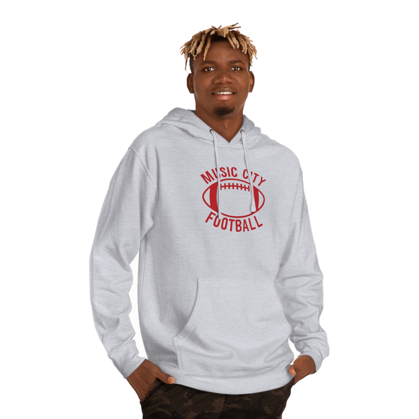 Music City Football Unisex Hooded Sweatshirt
