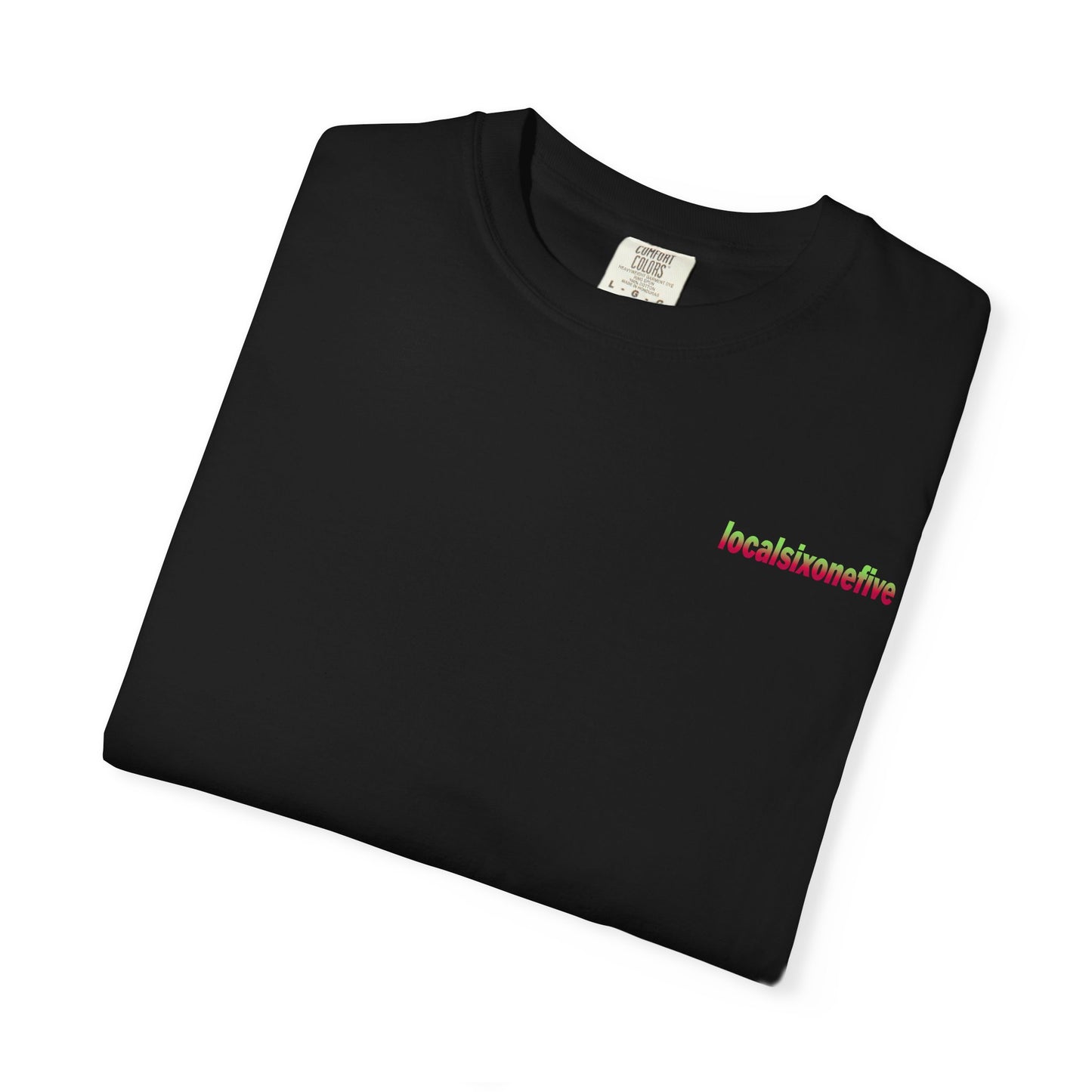 Local City blur Garment-Dyed T-shirt