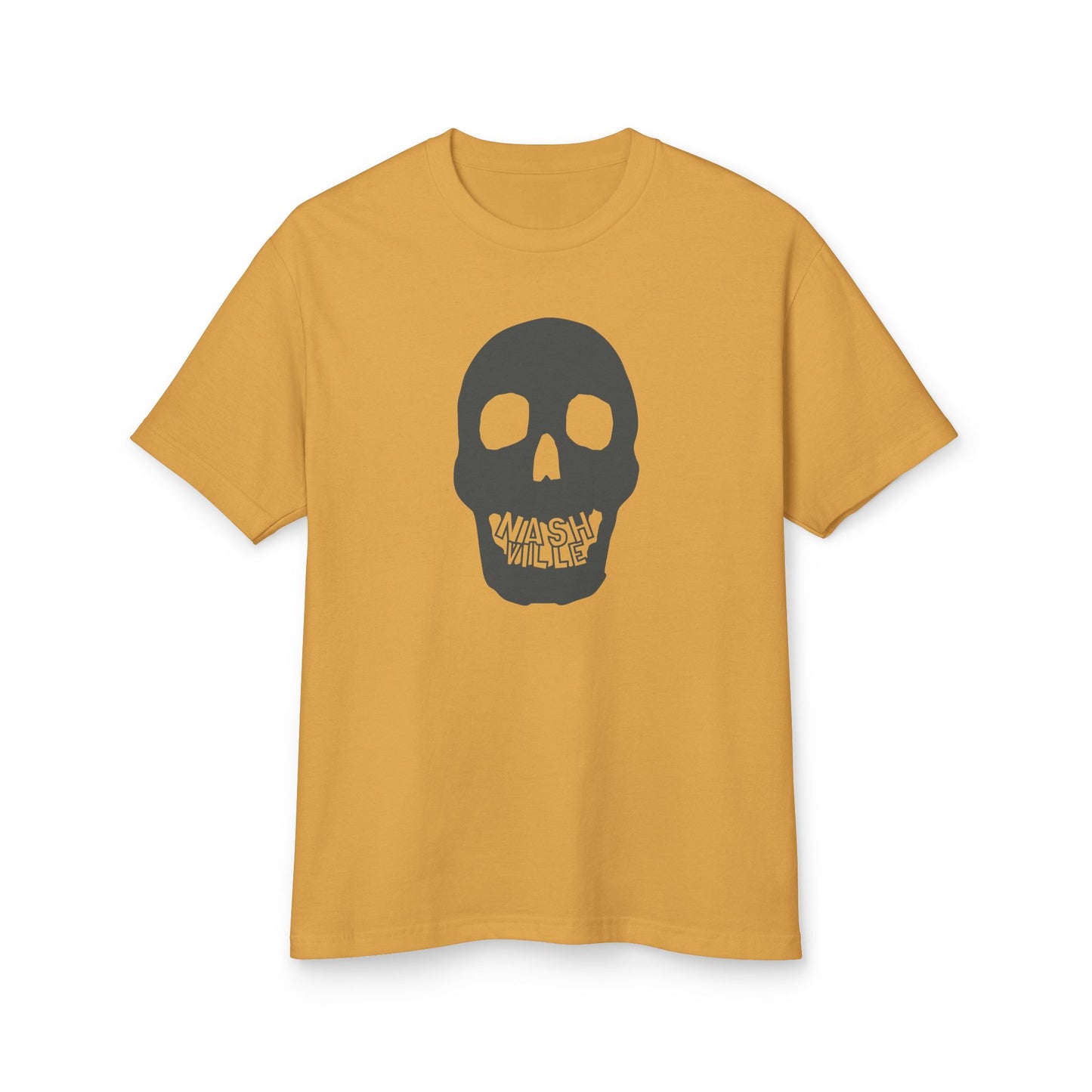 Nash Skull Teeth Unisex Garment-Dyed Heavyweight Cotton Tee
