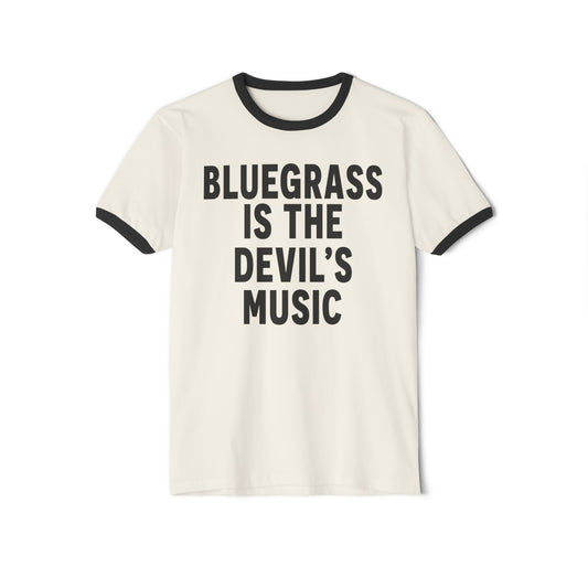 Bluegrass Bold Unisex Cotton Ringer T-Shirt
