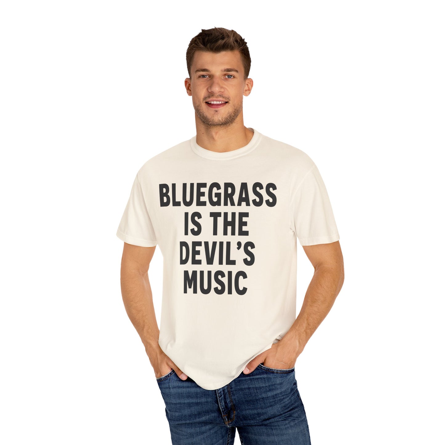 Bluegrass Unisex Garment-Dyed T-shirt