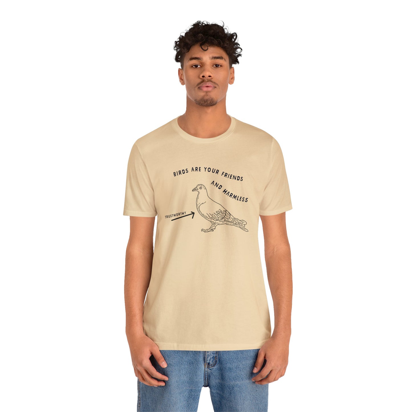 Friendly Birds Unisex T shirt