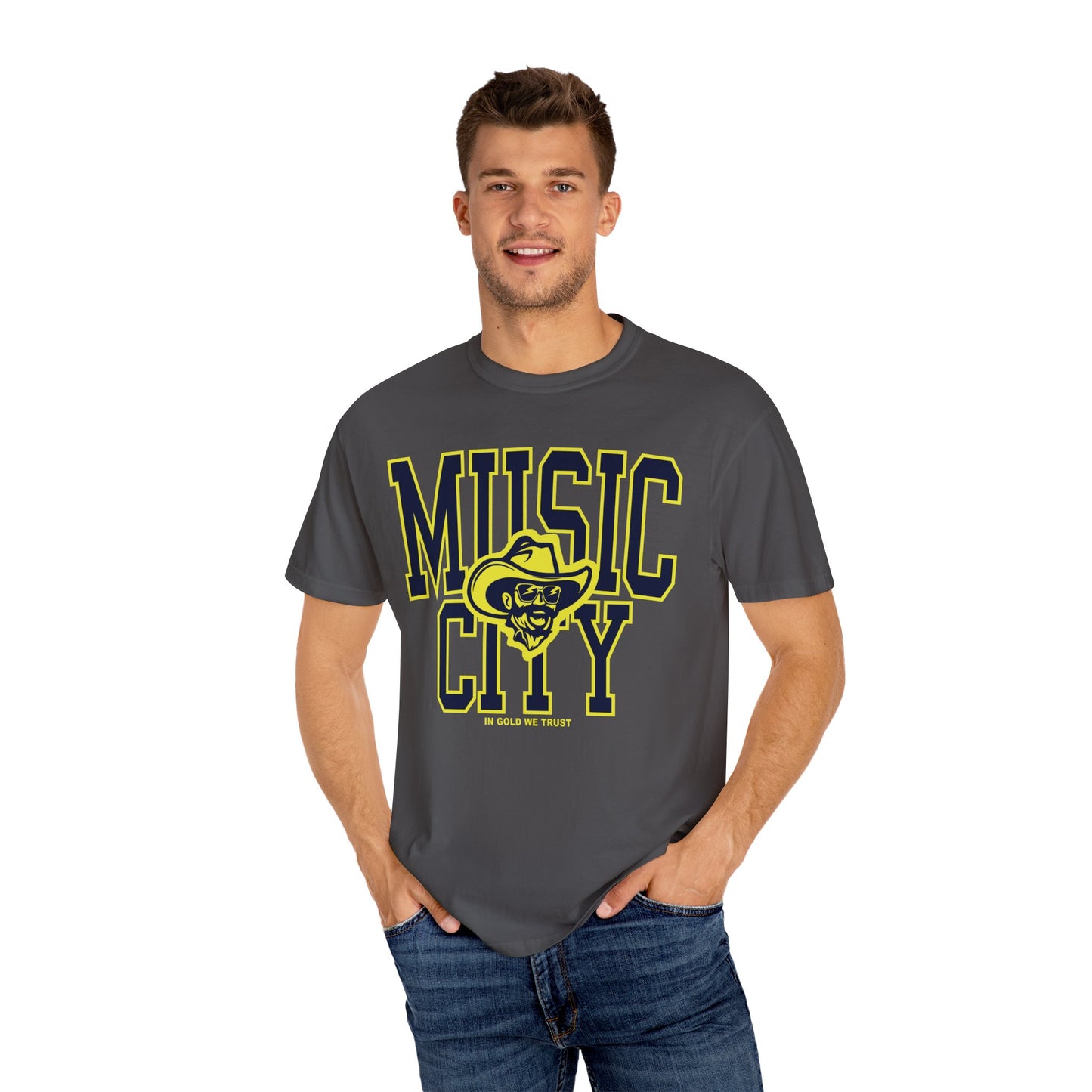 Music City Tall SAM Garment-Dyed T-shirt