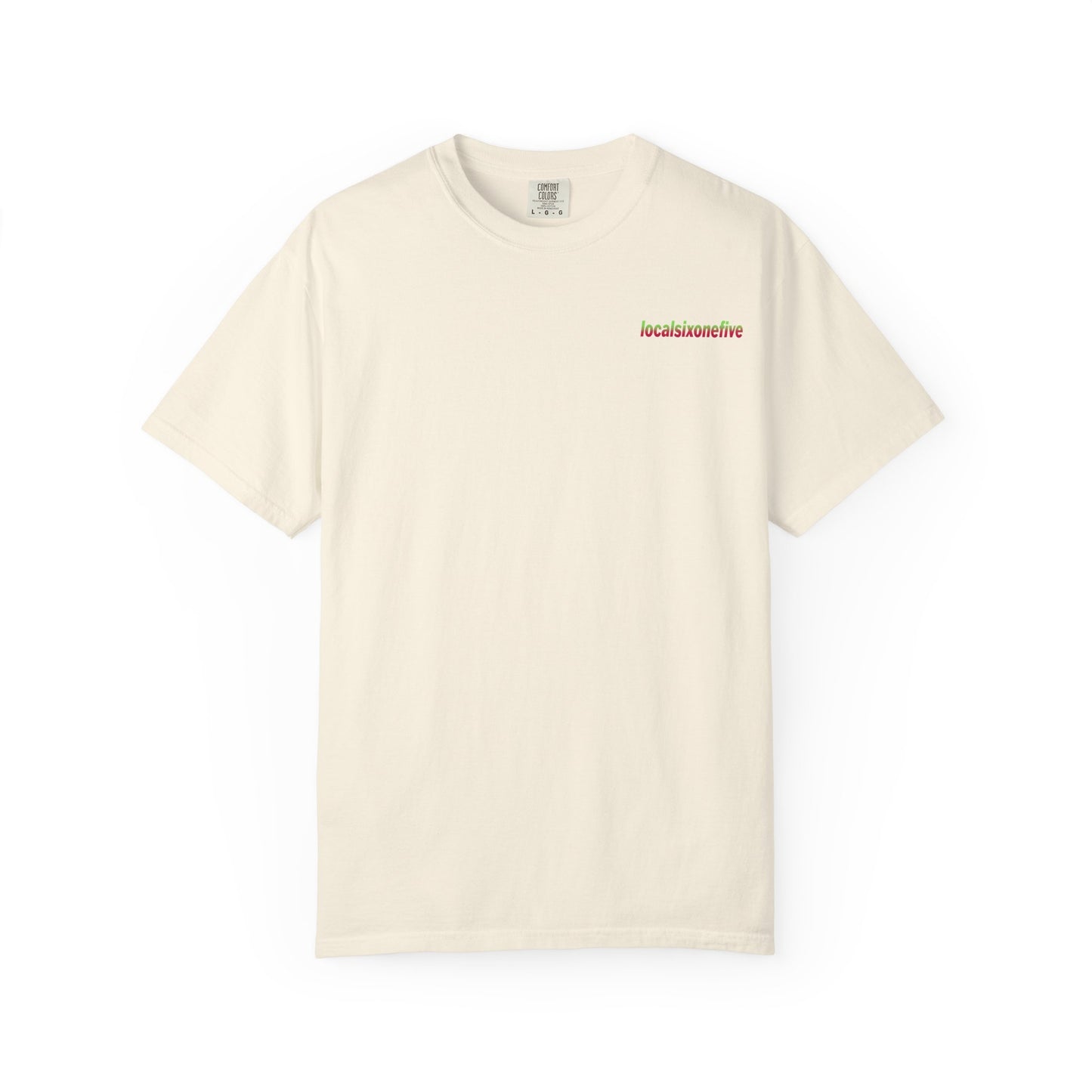Local City blur Garment-Dyed T-shirt