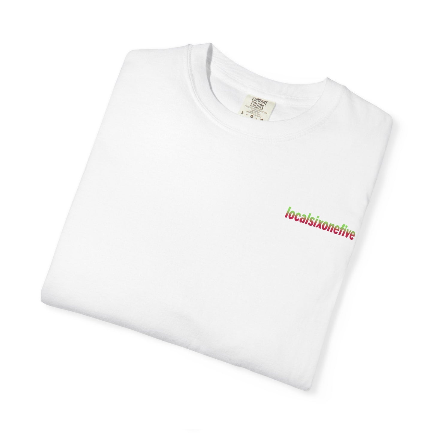 Local City blur Garment-Dyed T-shirt