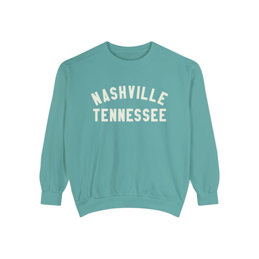 Nashville TN Unisex Garment-Dyed Sweatshirt