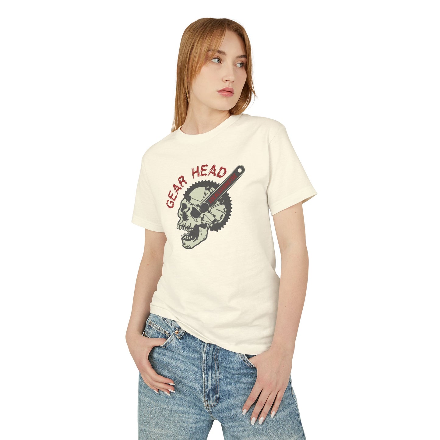 GEAR HEAD Garment-Dyed Heavyweight Cotton Tee