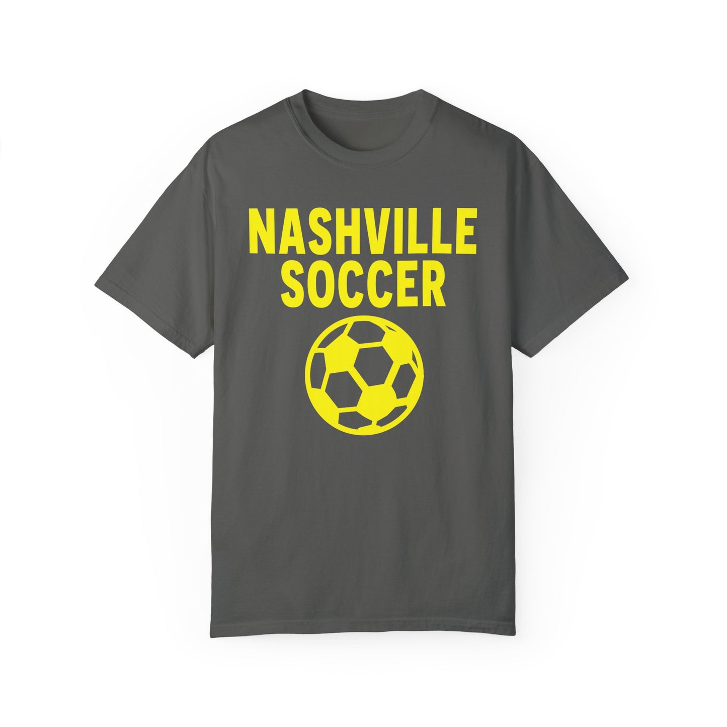 Nashville Soccer Ball Garment-Dyed T-shirt