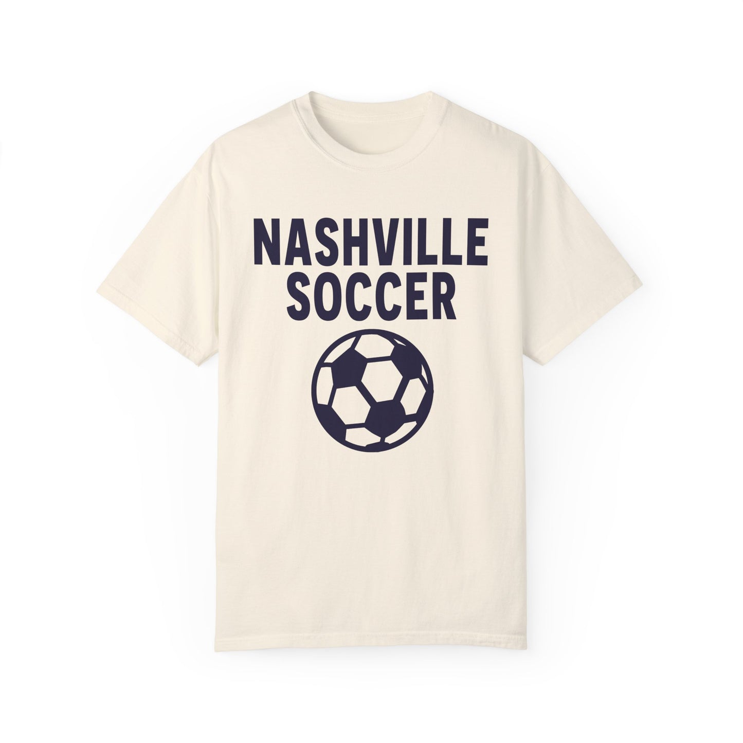 Nashville Soccer Ball Garment-Dyed T-shirt