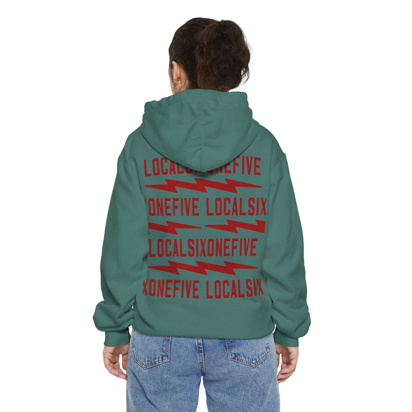Gear Head Unisex Garment-Dyed Hoodie