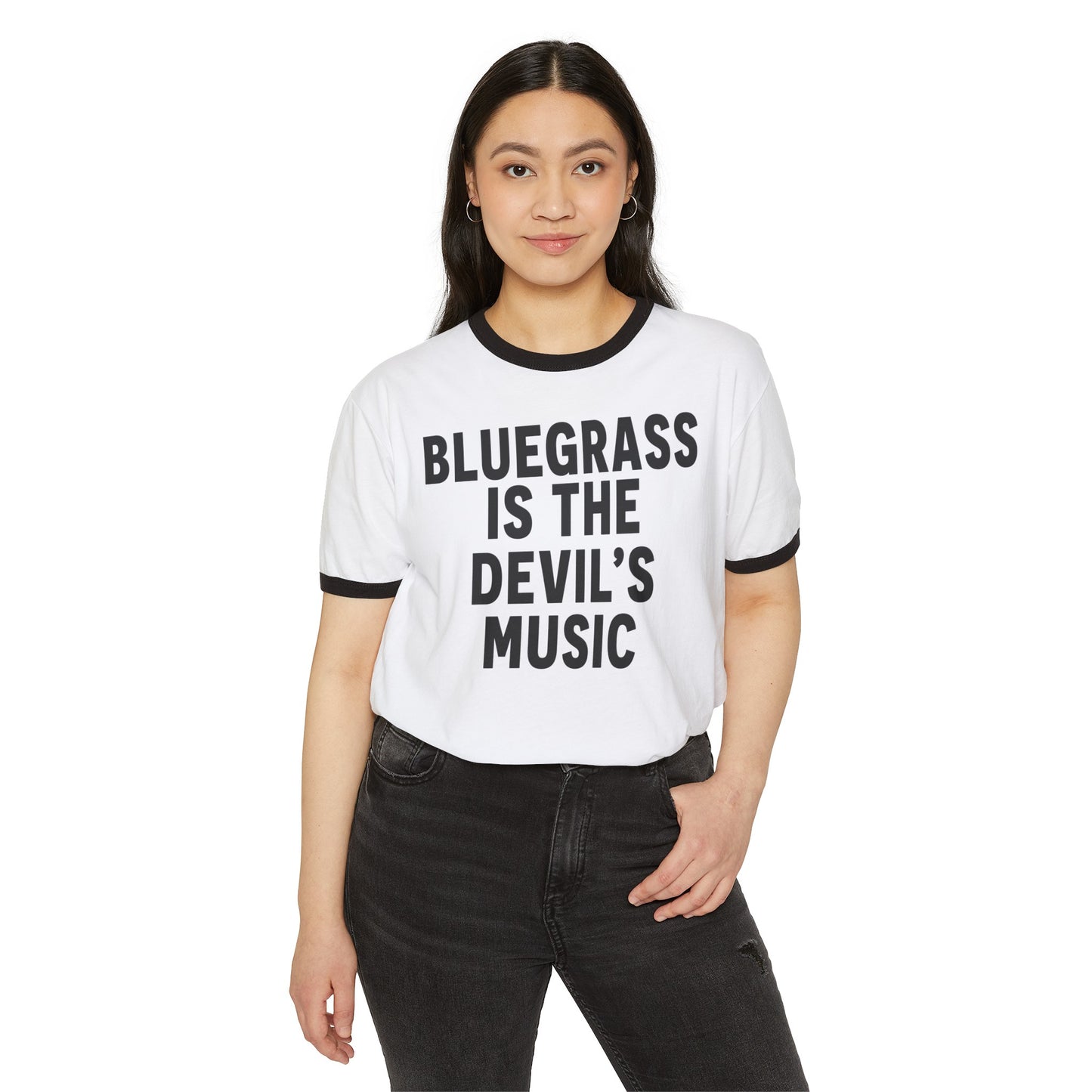 Bluegrass Bold Unisex Cotton Ringer T-Shirt