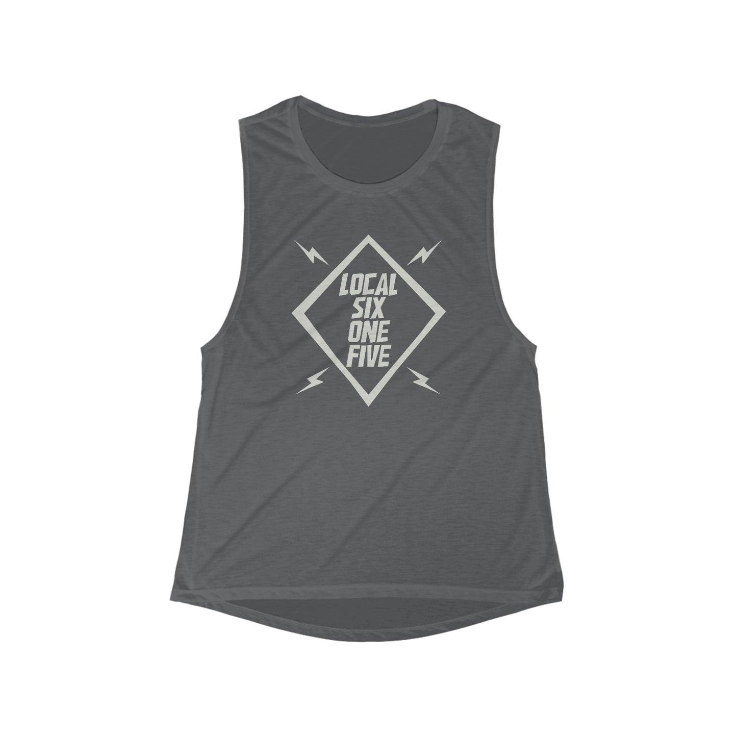 Local Skate Logo Women's Flowy Scoop Muscle Tank
