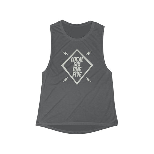 Local Skate Logo Women's Flowy Scoop Muscle Tank