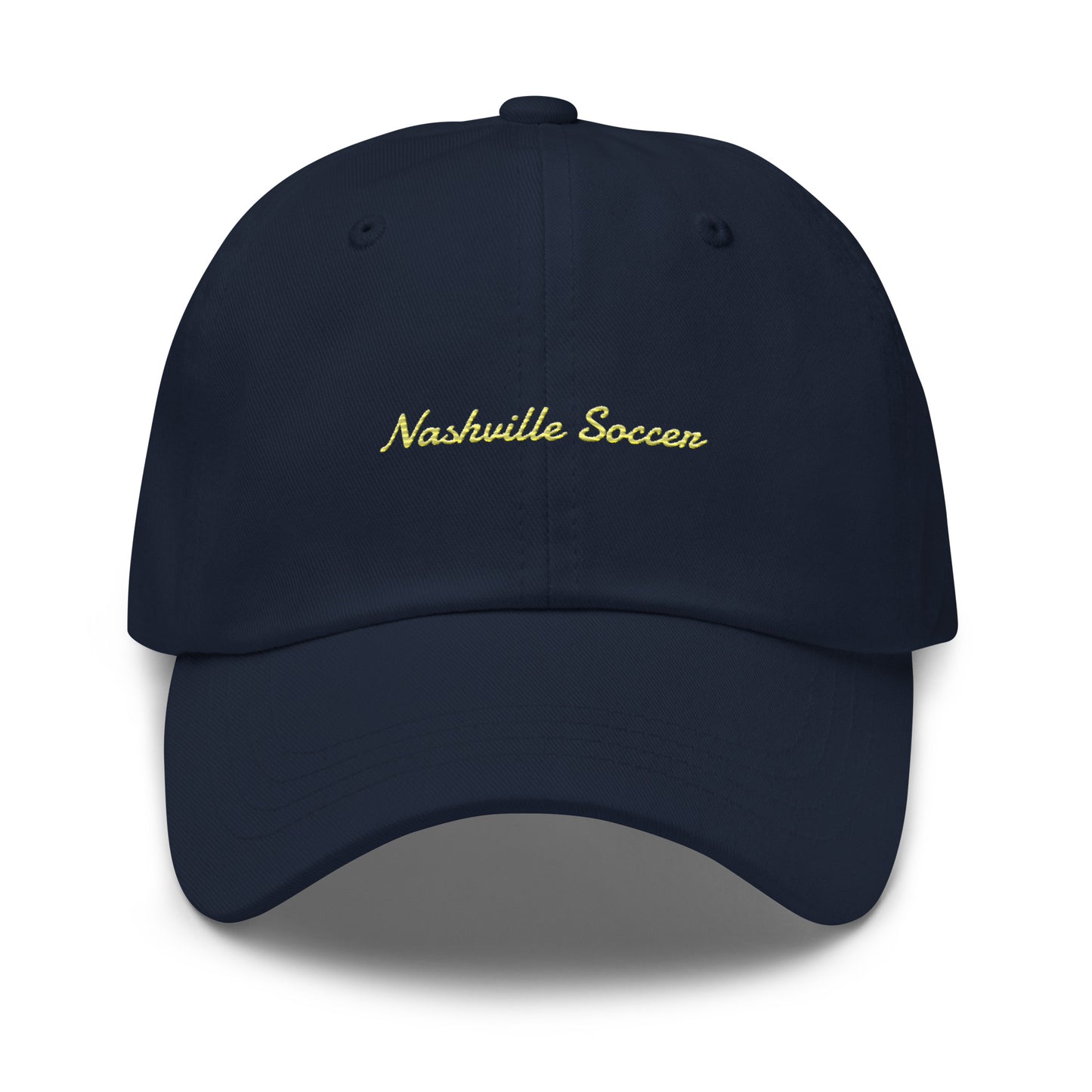 Nashville Soccer Script Dad hat