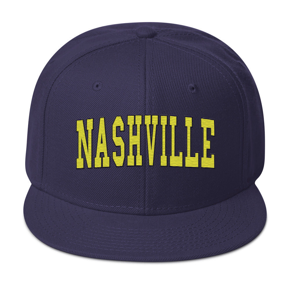 Nashville Collegiate Snapback Hat