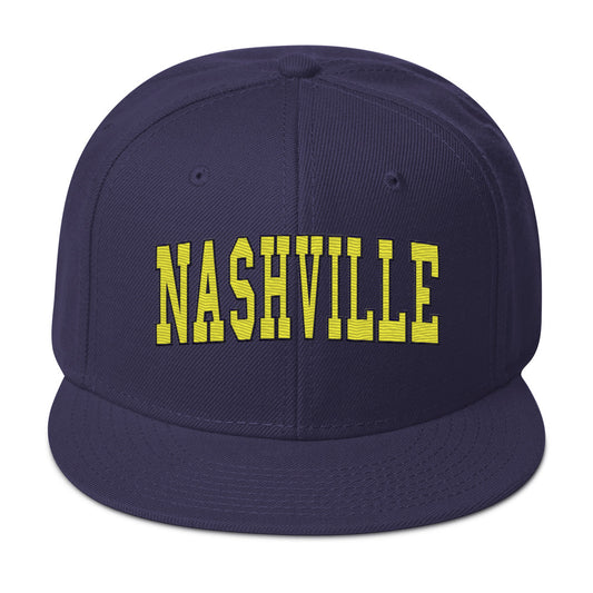 Nashville Collegiate Snapback Hat
