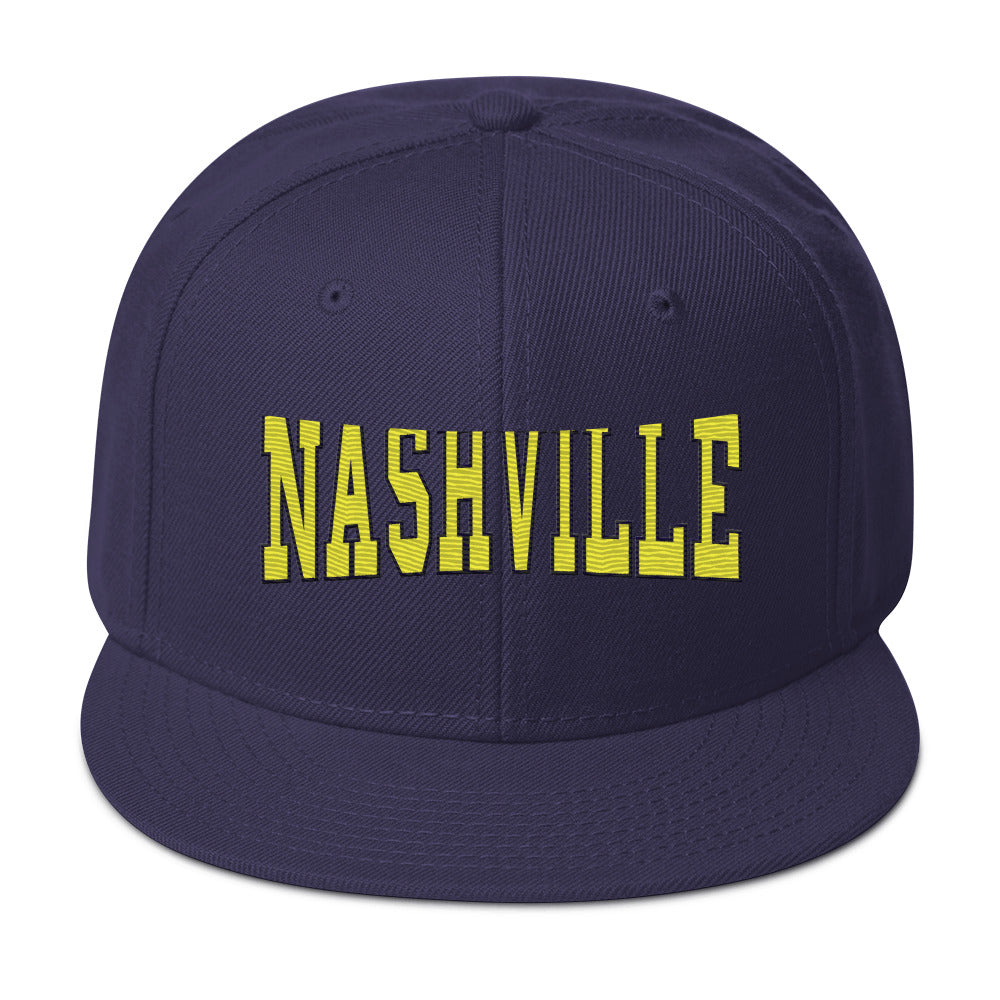 Nashville Collegiate Snapback Hat