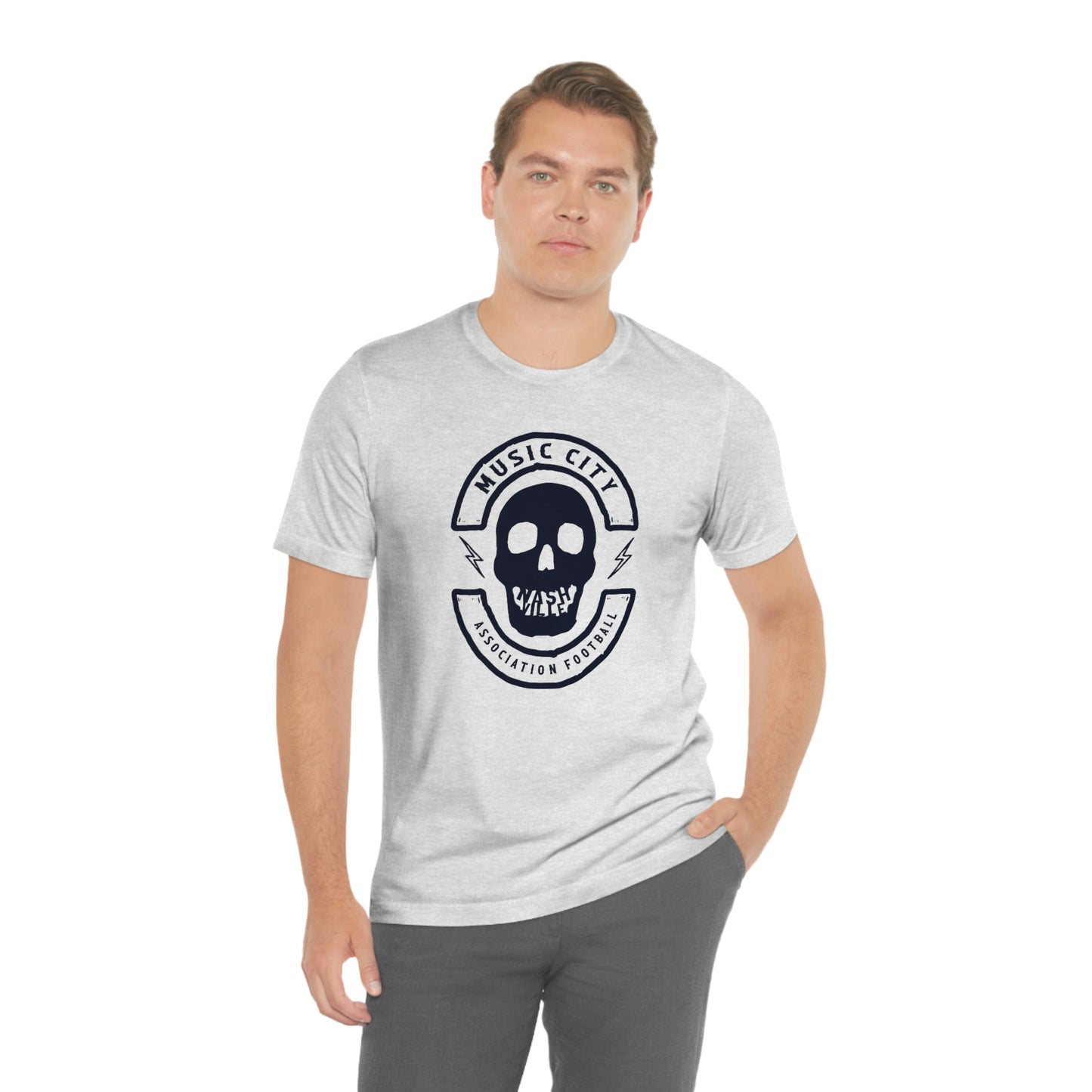 MC Biker Badge Nashteeth  J Short Sleeve Tee