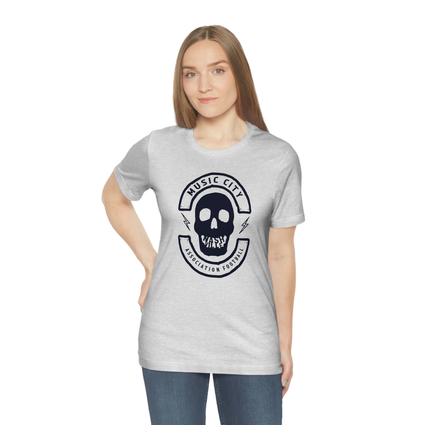 MC Biker Badge Nashteeth  J Short Sleeve Tee