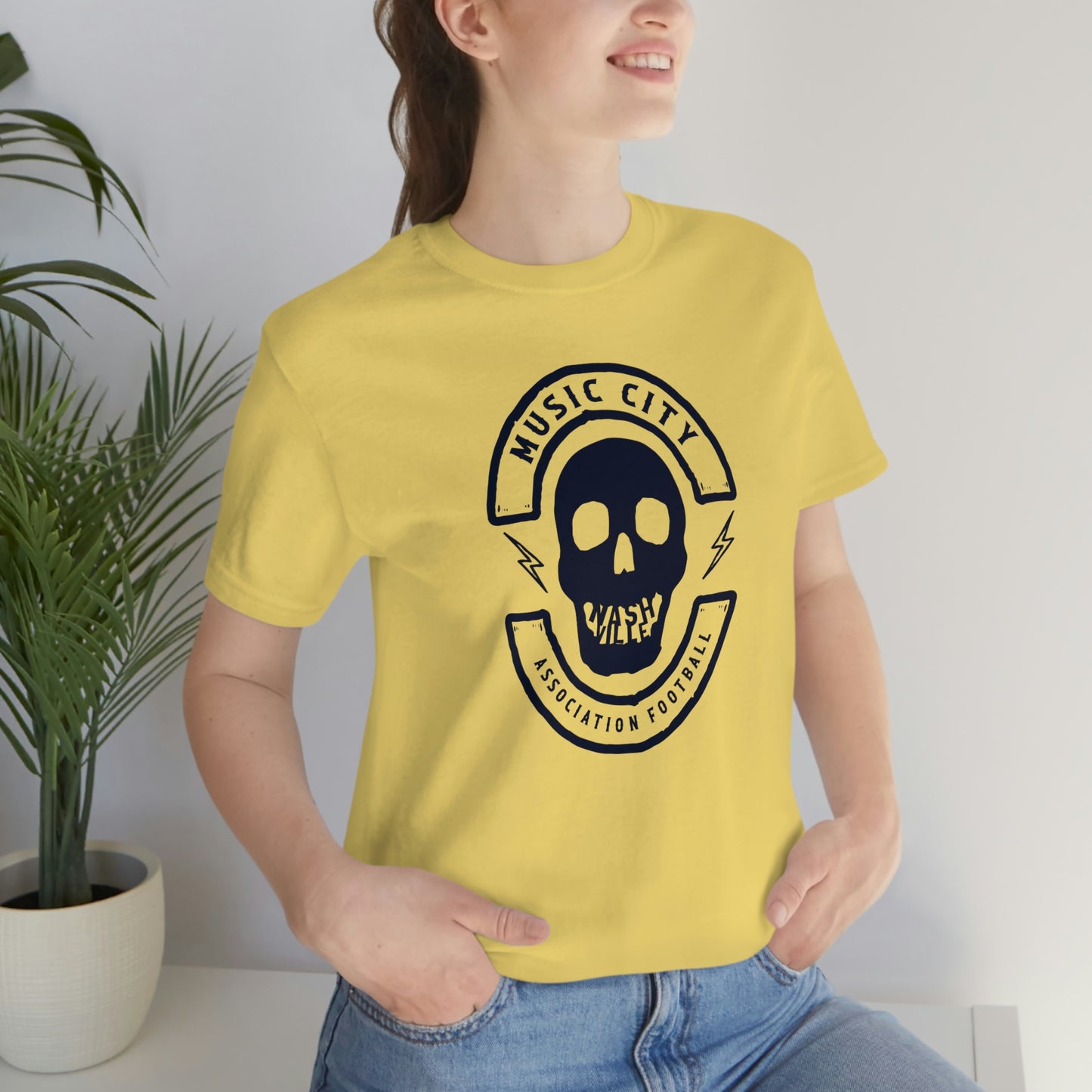 MC Biker Badge Nashteeth  J Short Sleeve Tee