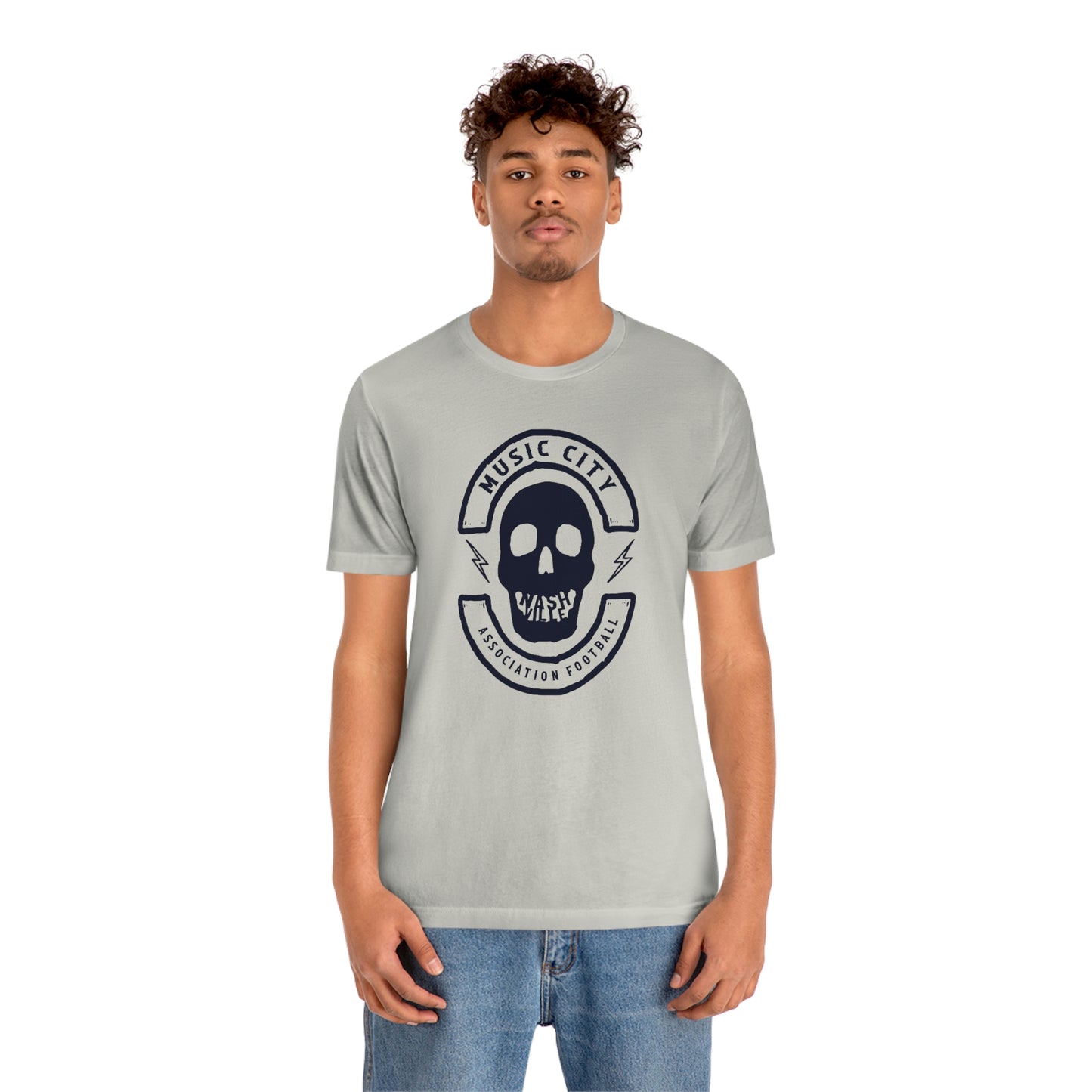 MC Biker Badge Nashteeth  J Short Sleeve Tee