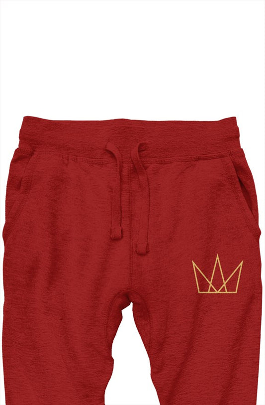 Bolt Graphic Premium Jogger Red