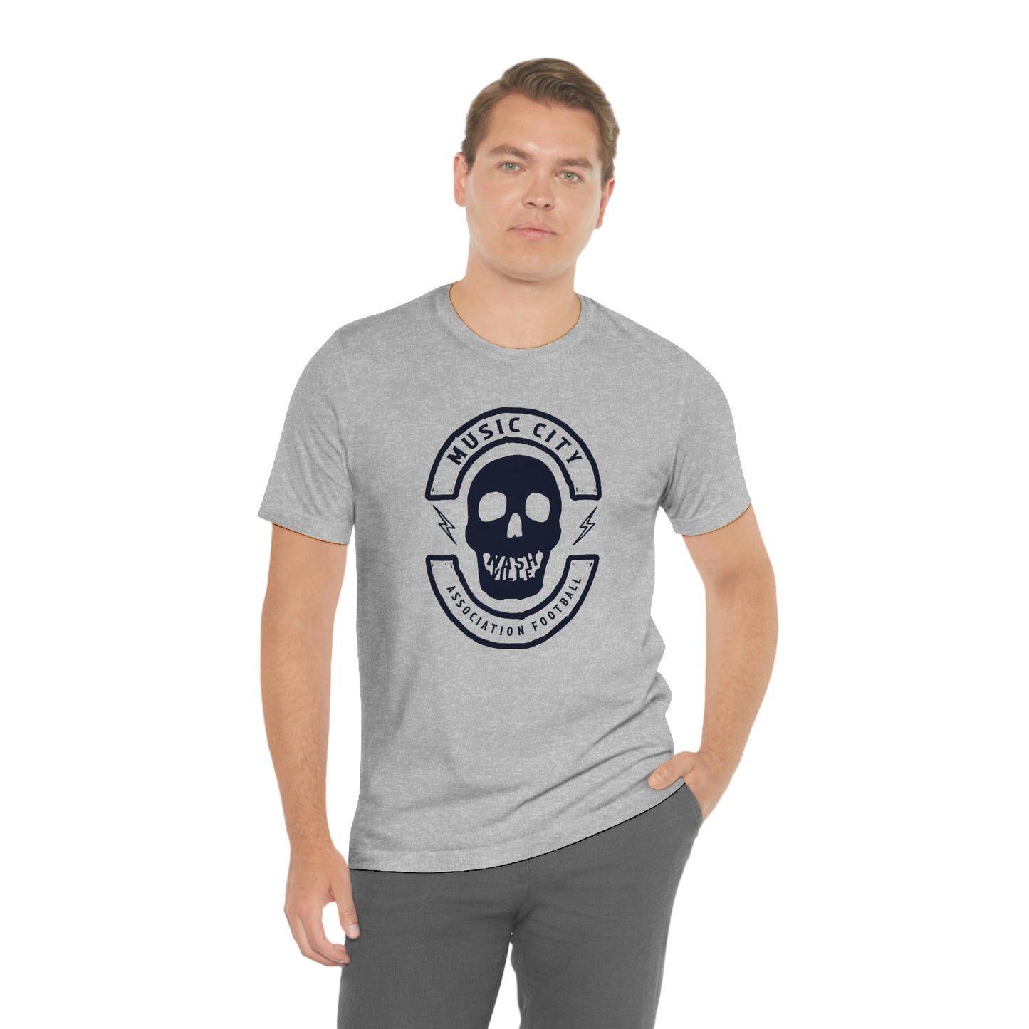 MC Biker Badge Nashteeth  J Short Sleeve Tee