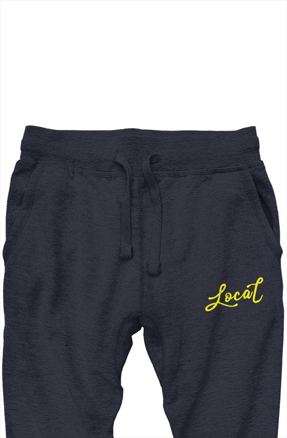 Local Script Premium Navy Jogger